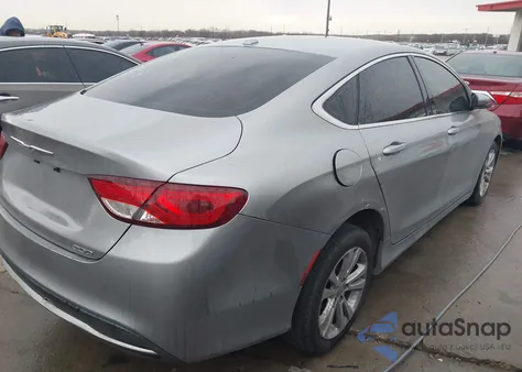 2015 Chrysler 200 Limited z USA, uszkodzony, nr VIN 1C3CCCAB7FN671252